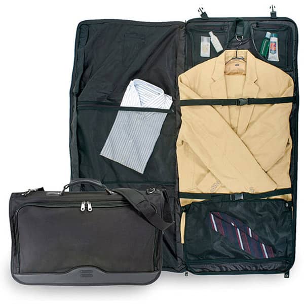 slide 1 of 1, Traveler's Choice Tribeca Nylon Tri-fold Carry-on Garment Bag