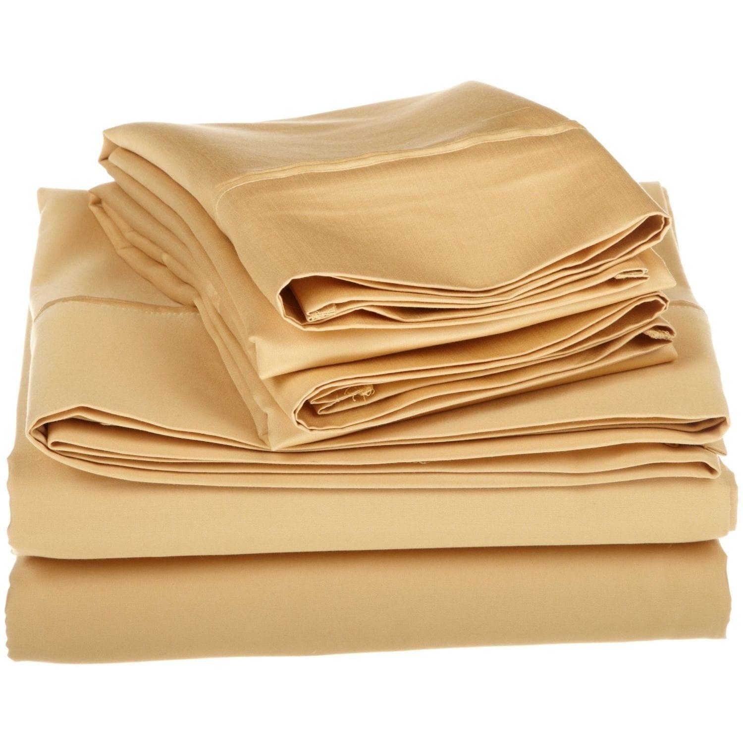 Egyptian Cotton 1500 Thread Count Solid Oversized Sheet Set