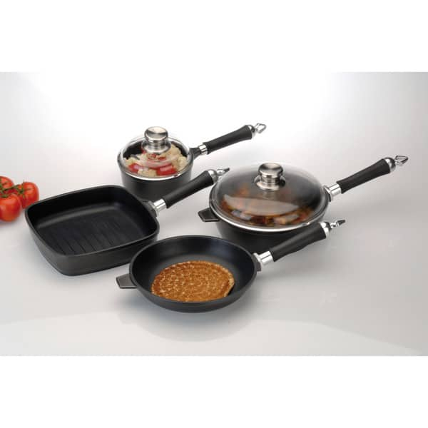 Kitchen Academy 6 - Piece Non-Stick Enameled Cast Iron Cookware Set &  Reviews