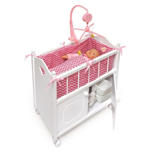 badger basket baby doll crib
