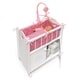 preview thumbnail 14 of 13, Badger Basket Cabinet Doll Crib with Bedding and Personalization Kit