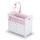 preview thumbnail 6 of 13, Badger Basket Cabinet Doll Crib with Bedding and Personalization Kit