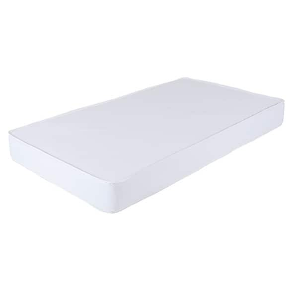 Shop La Baby Deluxe Vinyl Crib Mattress Almond Overstock 3363500