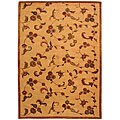 Safavieh Handmade Paradise Gold New Zealand Wool Rug - 6' x 9'