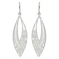 Handmade Sterling Silver Tendrils Dangling Style Earrings (Thailand)