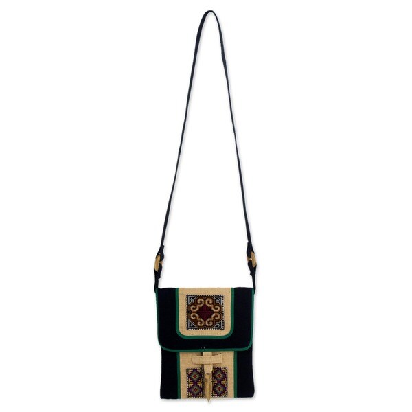 tribal strap bag