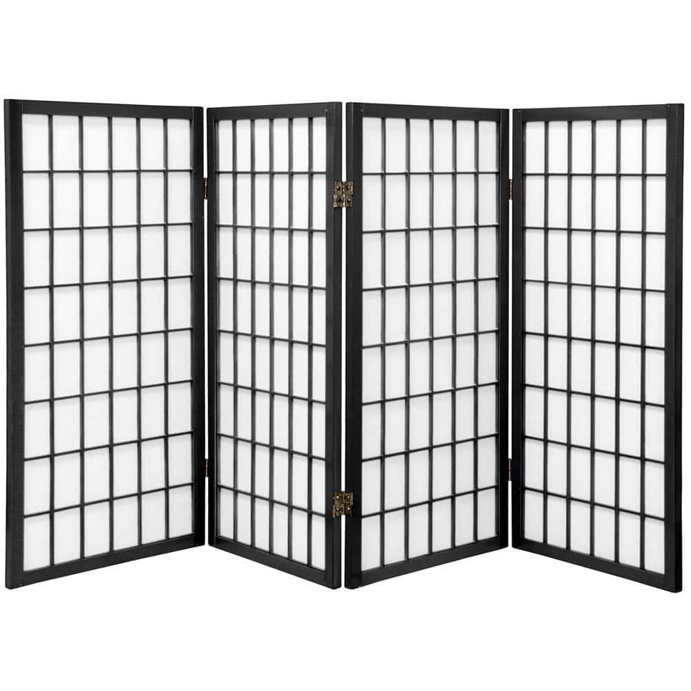 3 ft Handmade Wood/ Paper Panel Miniature Windowpane Shoji Screen (China)