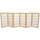 preview thumbnail 8 of 9, Handmade Wood/ Paper 2' 3-panel Miniature Windowpane Shoji Screen - 24 x 36