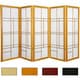 preview thumbnail 3 of 3, Handmade 4' Wood and Rice Paper Eudes Shoji Screen - 48 x 70