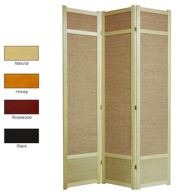 Handmade Jute 84-inch Room Divider (China)