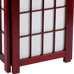 Handmade Tall Hokkaido End Table/ Shoji Lamp (China)