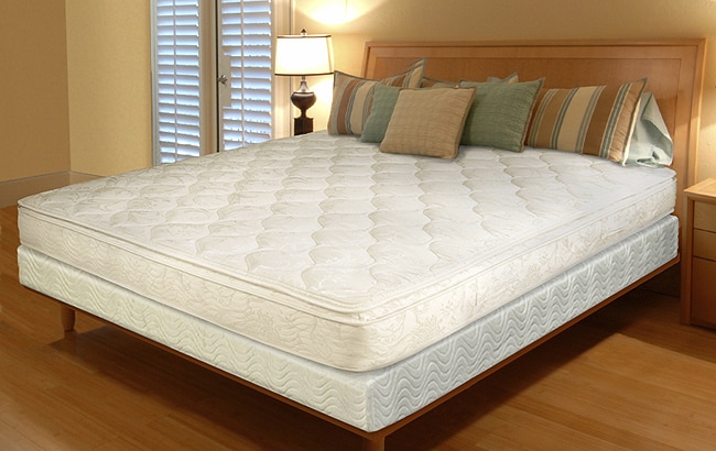 11 in innerspring pillow top mattress