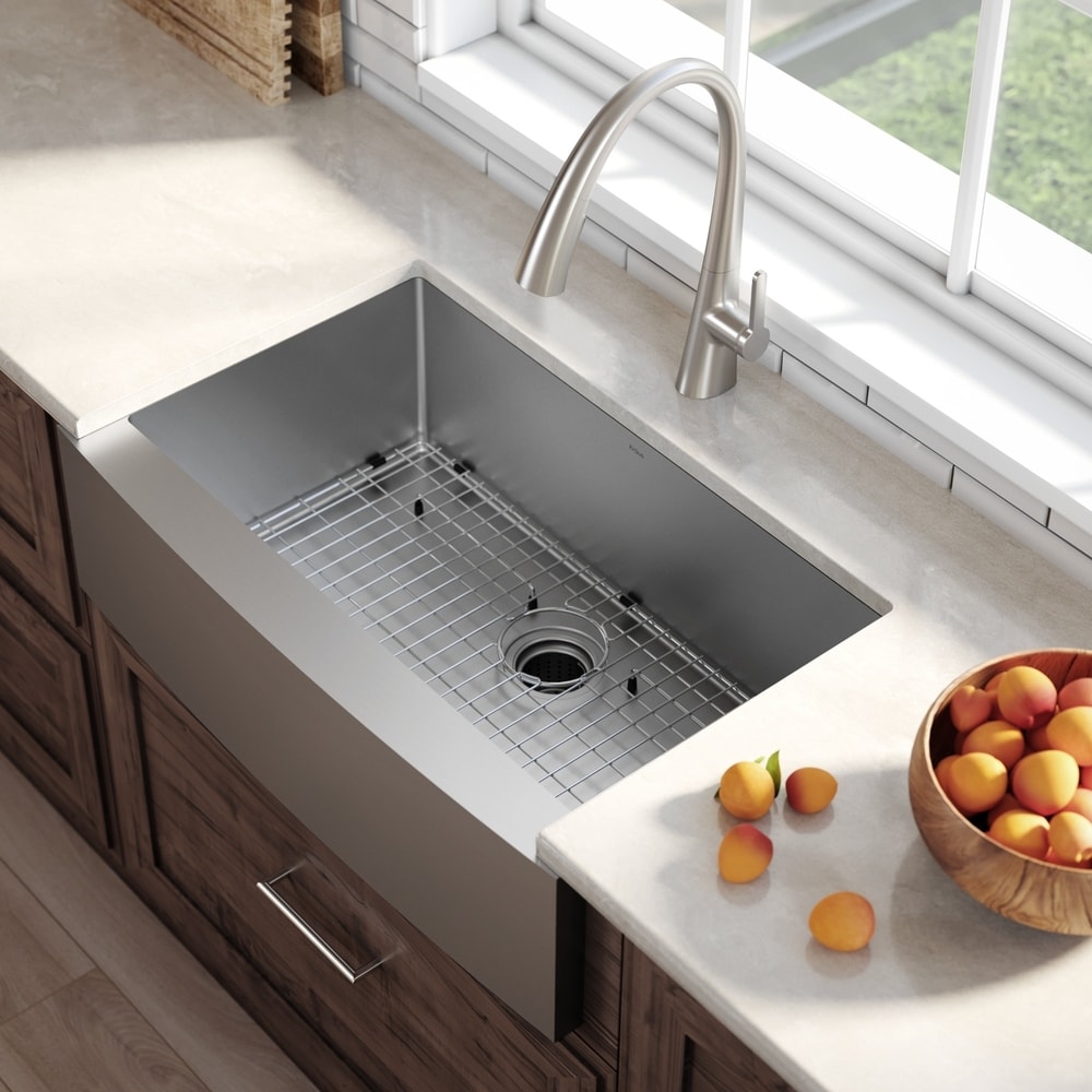 Stainless Steel Farmhouse And Apron Kitchen Sinks Shop Online