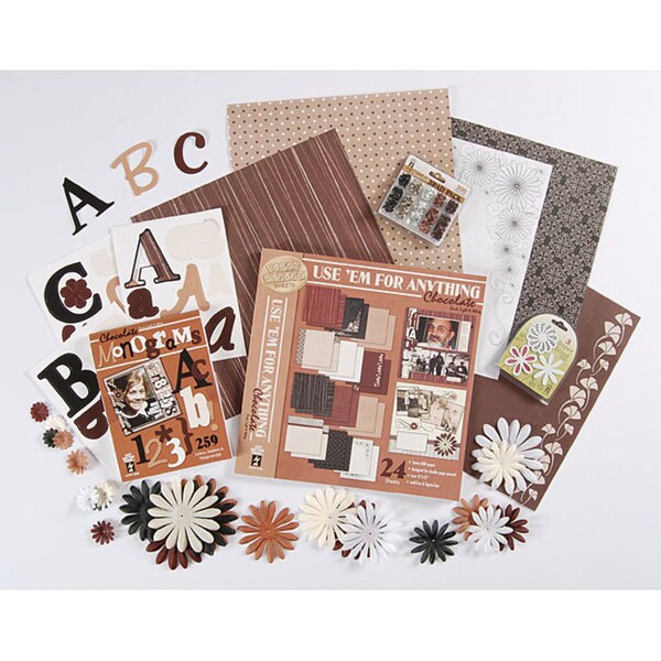 Chocolate Collection 12x12inch Scrapbooking Set Free Shipping On Orders Over 45 Overstock