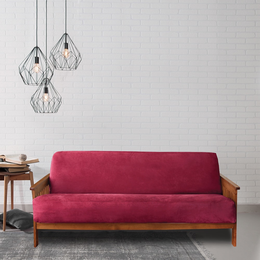 Sure Fit Soft Suede Woven Futon Slipcover