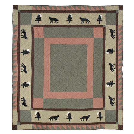 Patch Magic Wolf Trail Queen size Quilt