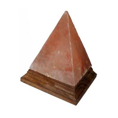 Handmade 6" Pyramid Himalayan Salt Lamp with Cord (Pakistan)