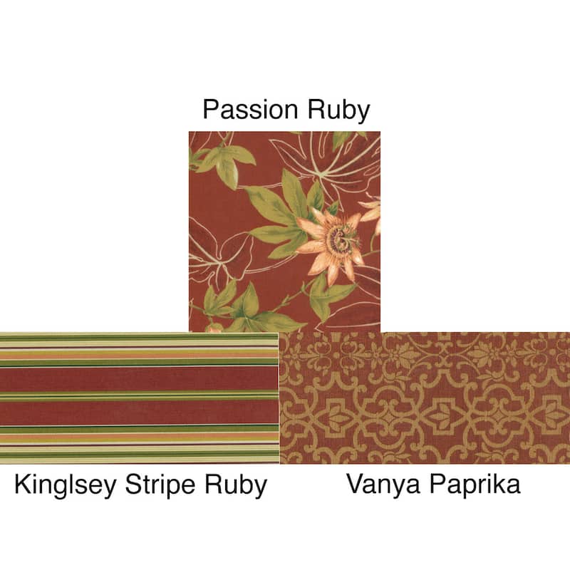 Blazing Needles 3-Piece Indoor/Outdoor Cushion Set