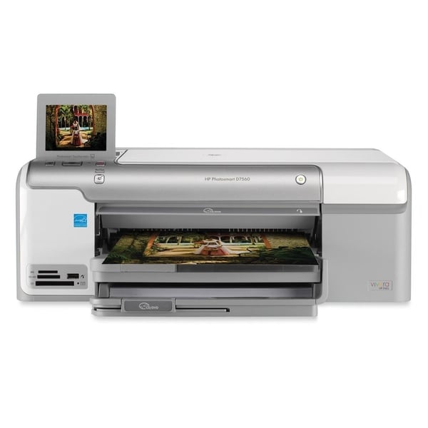 HP Photosmart D7560 Inkjet Printer Color 9600 x 2400 dpi Print