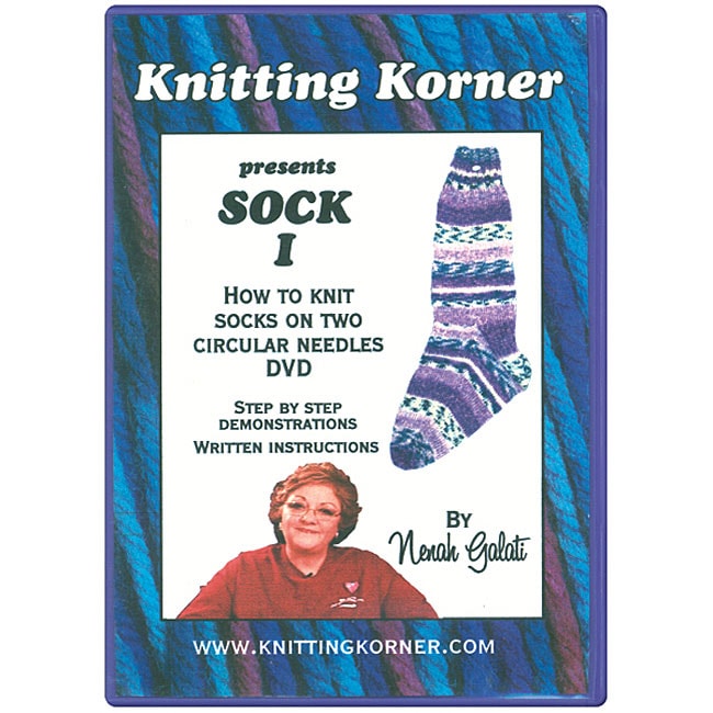 Knitting Korner Sock I Instructional Dvd