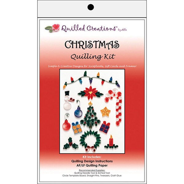 Christmas Quilling Kit - Free Shipping On Orders Over $45 - Overstock ...