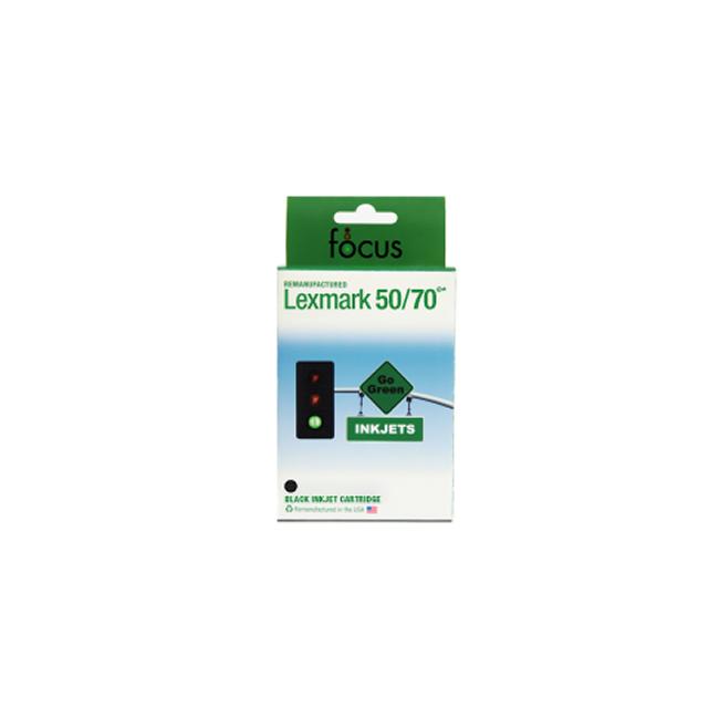 Lexmark 70 Black Ink Cartridge (remanufactured)