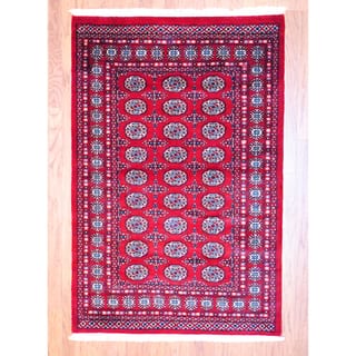 Stan Wool 3x5 4x6 Rugs For Less Herat Oriental Stan Hand Knotted Bokhara Wool Rug 4 X 6