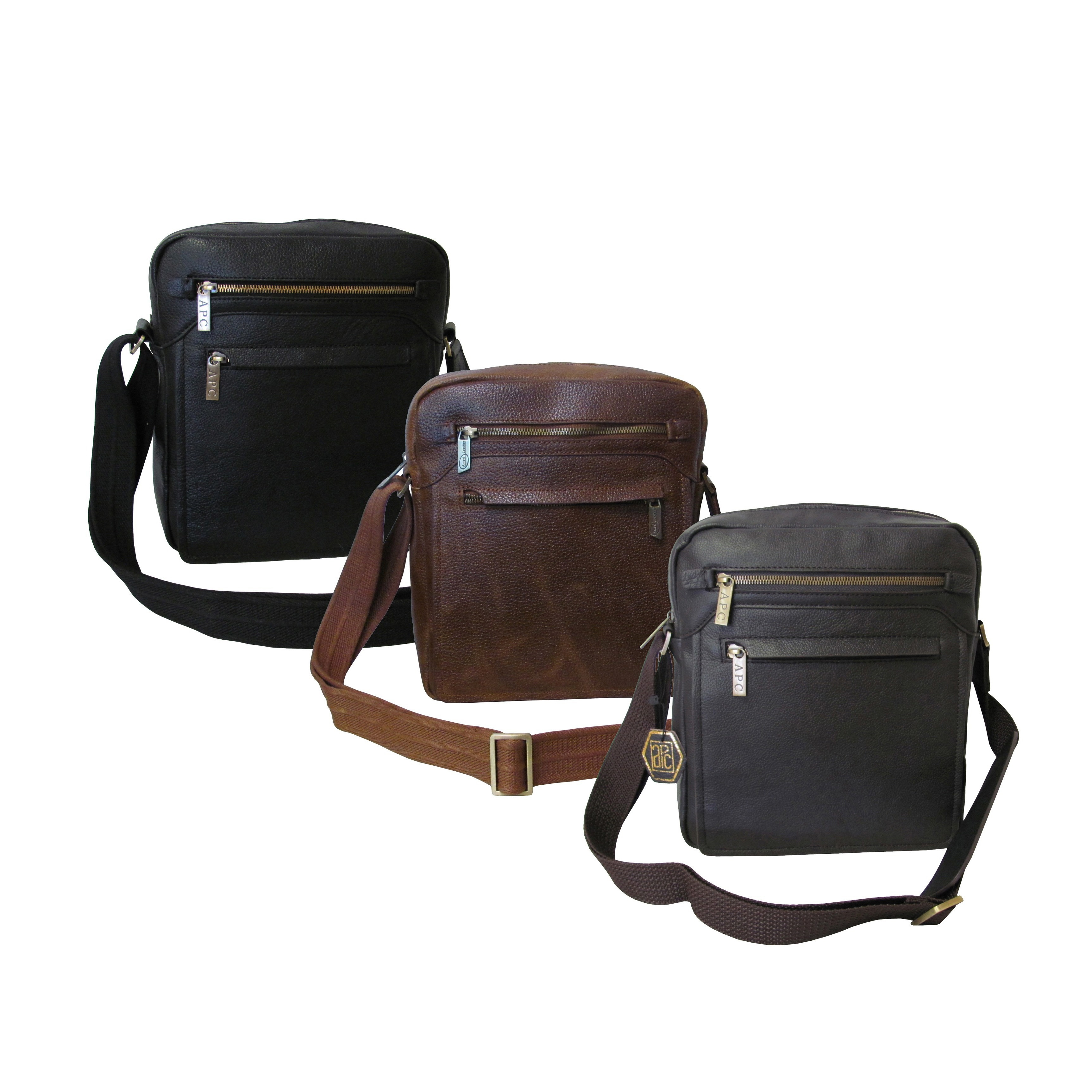 Amerileather Front Flap Leather Women S Messenger Bag With Key Lock Amerileather Front Flap Leather Women S Messenger Bag With Key Lock