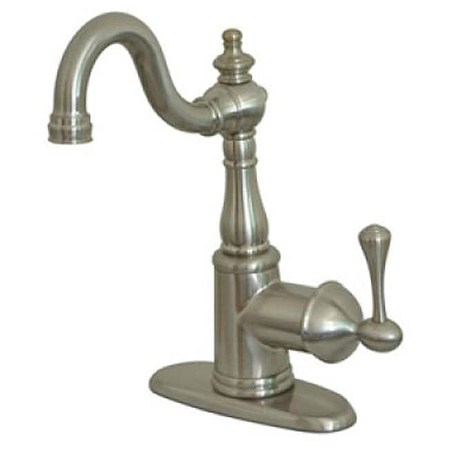 Kingston Brass Brushed Nickel English Bar Faucet