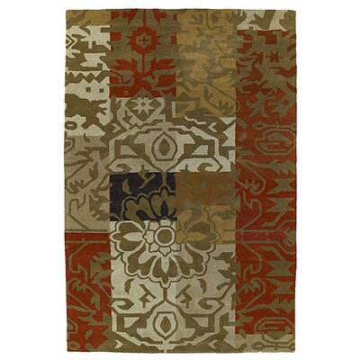 Hand-tufted Transitional Wool Rug (8' x 10'6)