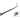 Hotel Space Plus Curved Shower Rod - Silver
