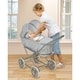 preview thumbnail 23 of 30, Badger Basket Just Like Mommy 3-in-1 Doll Pram/Carrier/Stroller Gray/Polka Dots