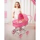 preview thumbnail 11 of 30, Badger Basket Just Like Mommy 3-in-1 Doll Pram/Carrier/Stroller Pink/Polka Dots