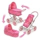 preview thumbnail 16 of 30, Badger Basket Just Like Mommy 3-in-1 Doll Pram/Carrier/Stroller