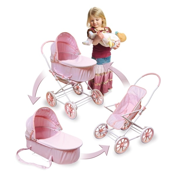 3 in 1 dolls pram