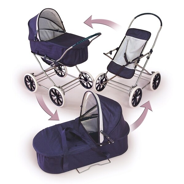 3 in 1 dolls pram