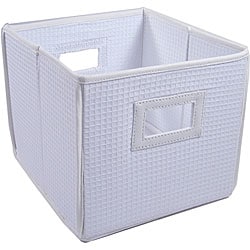 White Folding Storage Cubes (Set of 3) - Bed Bath & Beyond - 3437635
