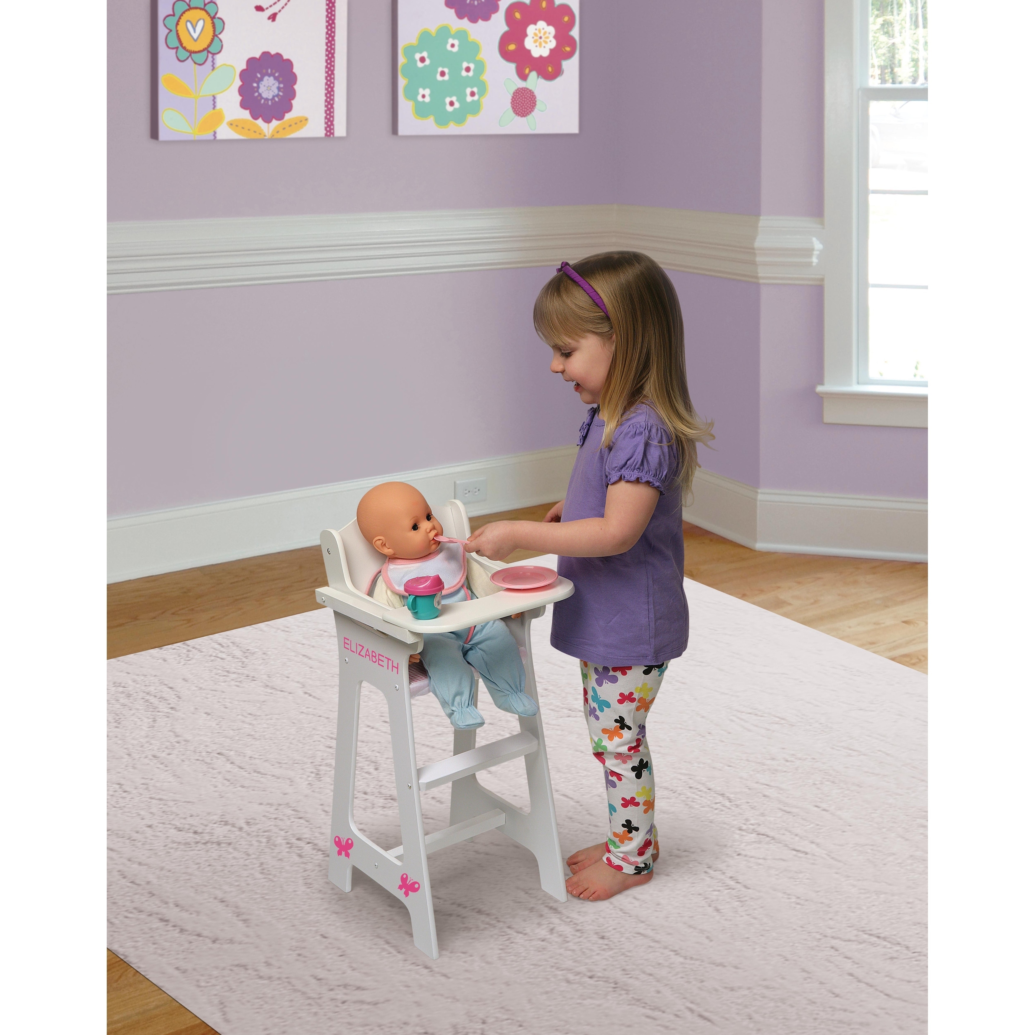 badger doll high chair