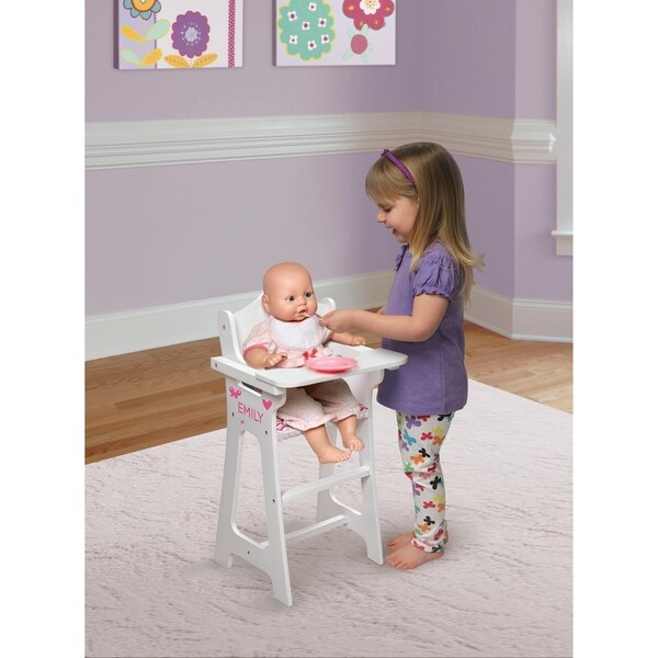 badger basket doll high chair