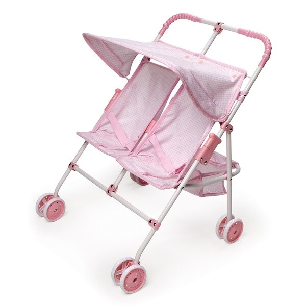 umbrella fold double stroller