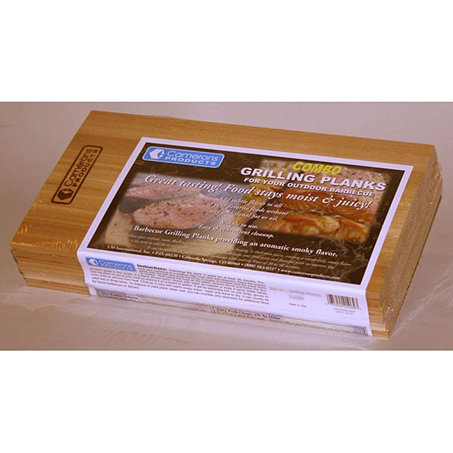 Combo Pak Grilling Planks   Alder 4 / Cedar 4