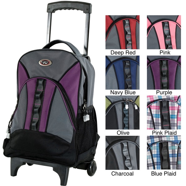 CalPak Grand Stand Unisex 17 inch Lightweight Rolling Sport Backpack CalPak Rolling Backpacks