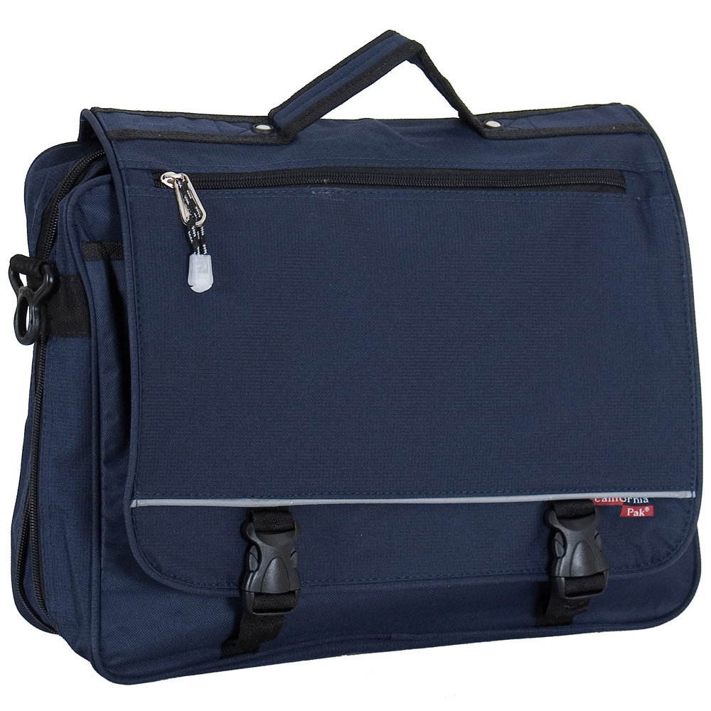 Calpak Negotiator 16 inch Expandable Soft Messenger Briefcase