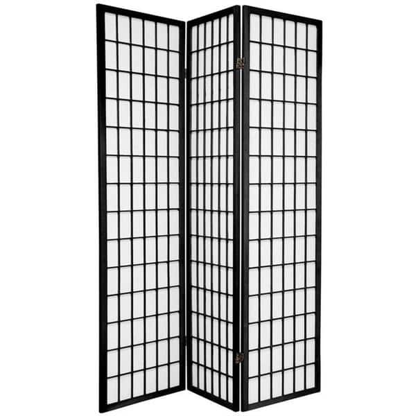 Wood and Rice Paper Windowpane Shoji Screen (China)