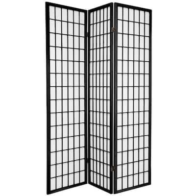Wood and Rice Paper Windowpane Shoji Screen (China)