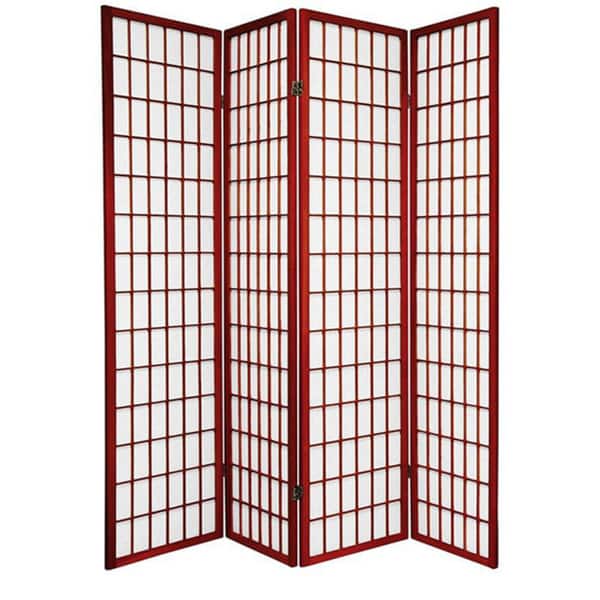 Wood and Rice Paper Windowpane Shoji Screen (China)