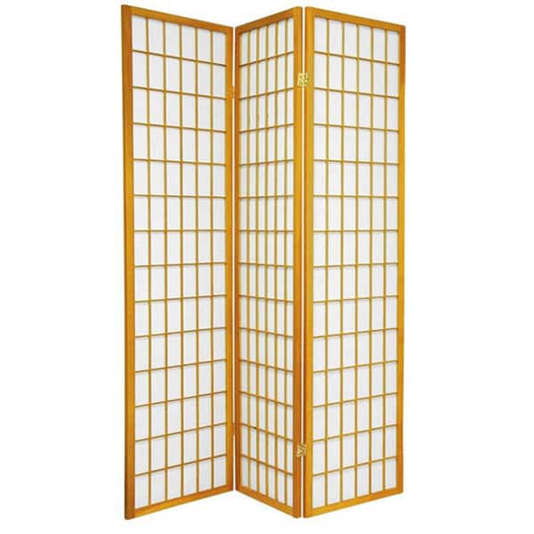 Wood and Rice Paper Windowpane Shoji Screen (China)