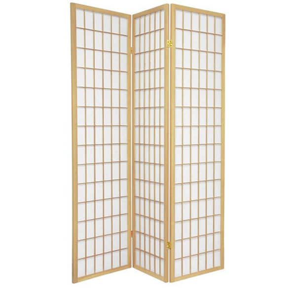 Wood and Rice Paper Windowpane Shoji Screen (China)