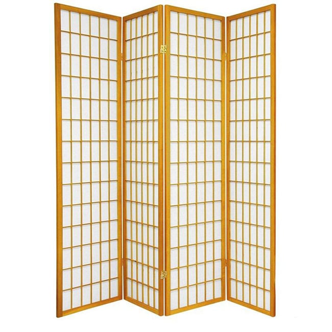 Wood and Rice Paper Windowpane Shoji Screen (China) - On Sale - Bed Bath &  Beyond - 3446182