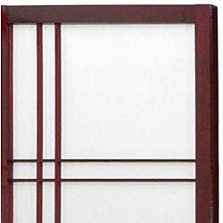 Wood and Rice Paper Windowpane Shoji Screen (China) - On Sale - Bed Bath &  Beyond - 3446182